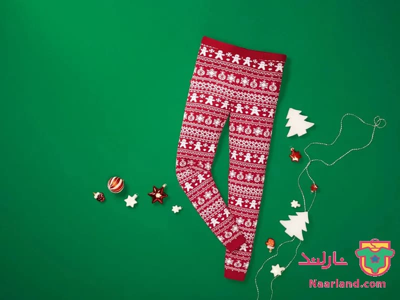 لگ بافت pepperts آلمان طرح کریسمس قرمز — تصویر ۴