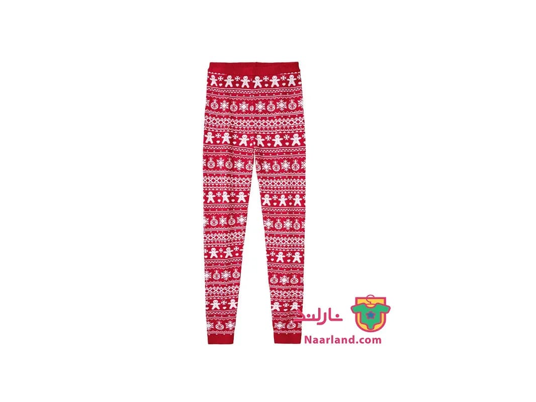لگ بافت pepperts آلمان طرح کریسمس قرمز