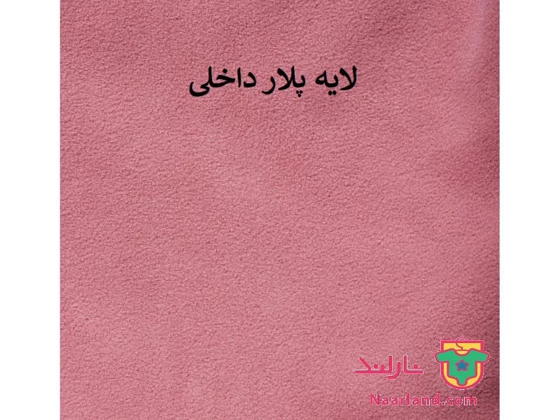 بارانی کلاه دارپلار دار دخترانه لوپیلو رنگ سرمه ای طرح قلبی — تصویر ۴