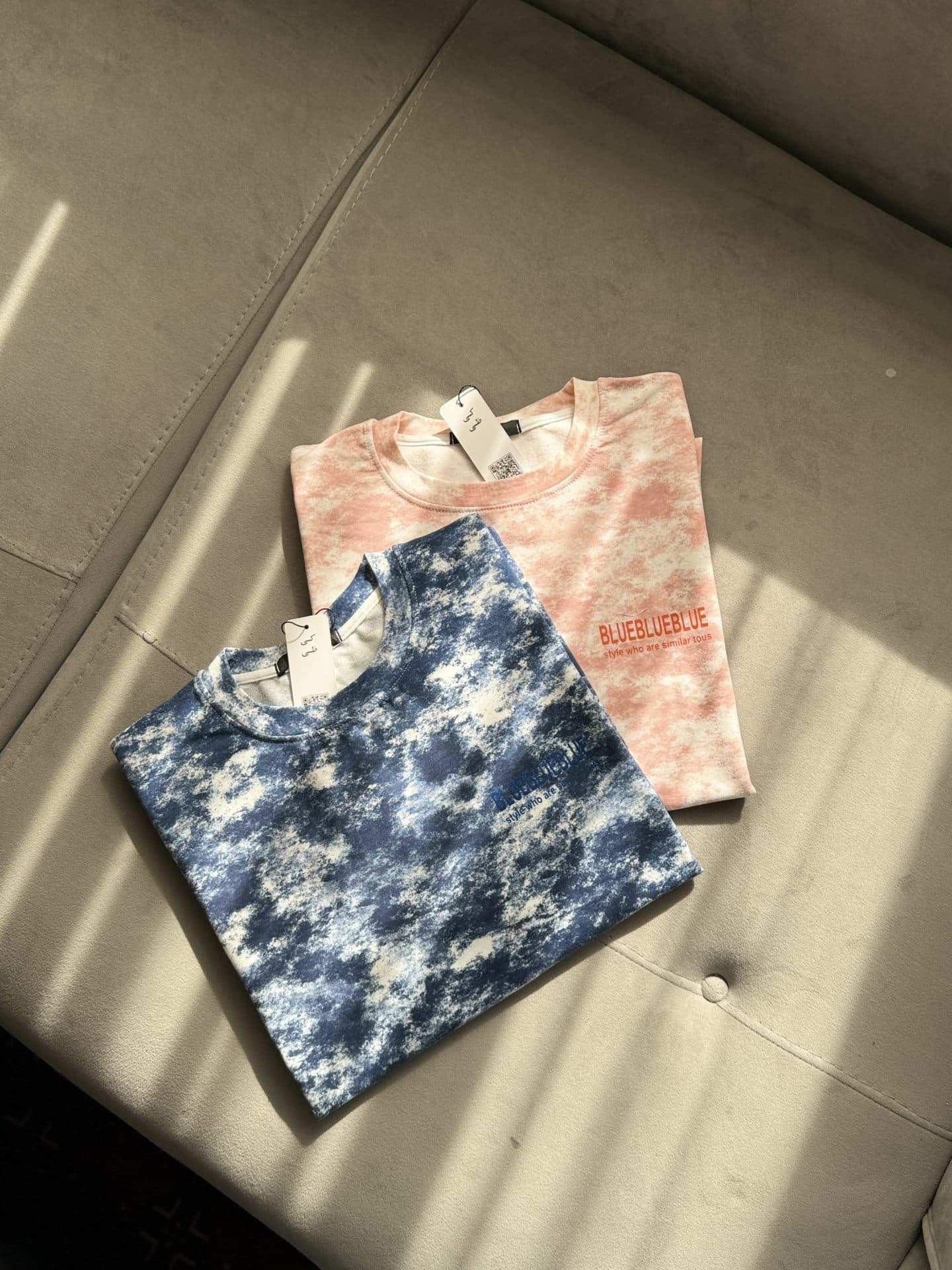 تیشرت آبرنگی Blue — تصویر ۵