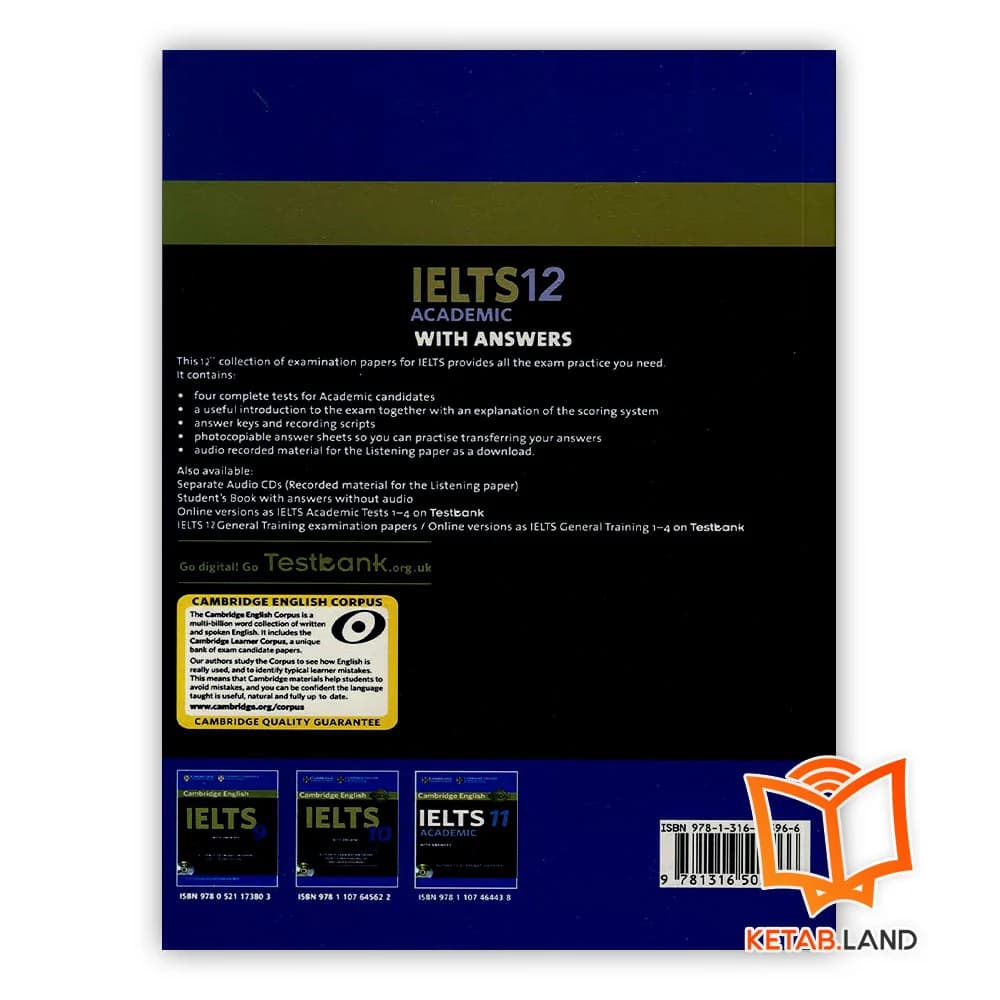 کتاب IELTS Cambridge 12 Academic — تصویر ۵