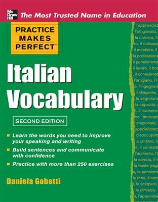 کتاب Practice Makes Perfect Italian Vocabulary