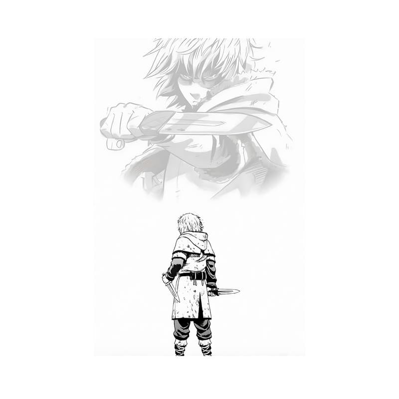 تابلو مدل انیمه تورفین وینلند ساگا Thorfinn Vinland Saga anime 08 — تصویر ۲