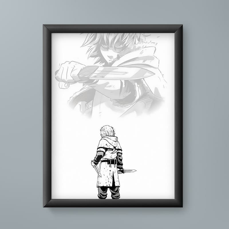 تابلو مدل انیمه تورفین وینلند ساگا Thorfinn Vinland Saga anime 08