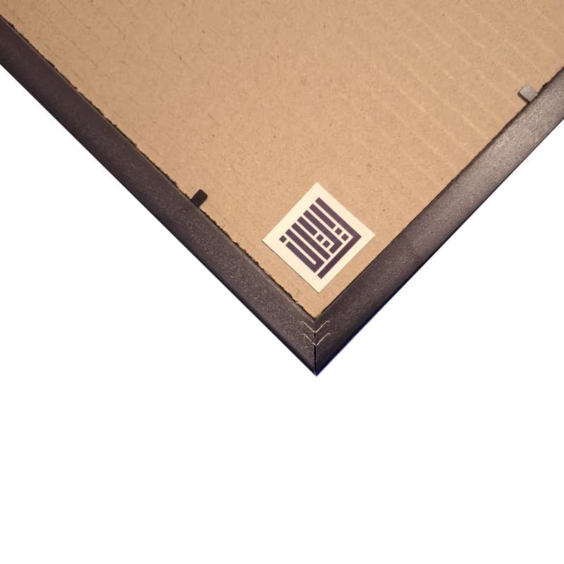 تابلو لیلیان طرح فیلم اوپنهایمر کد LA-G10913-2 فریم مشکی