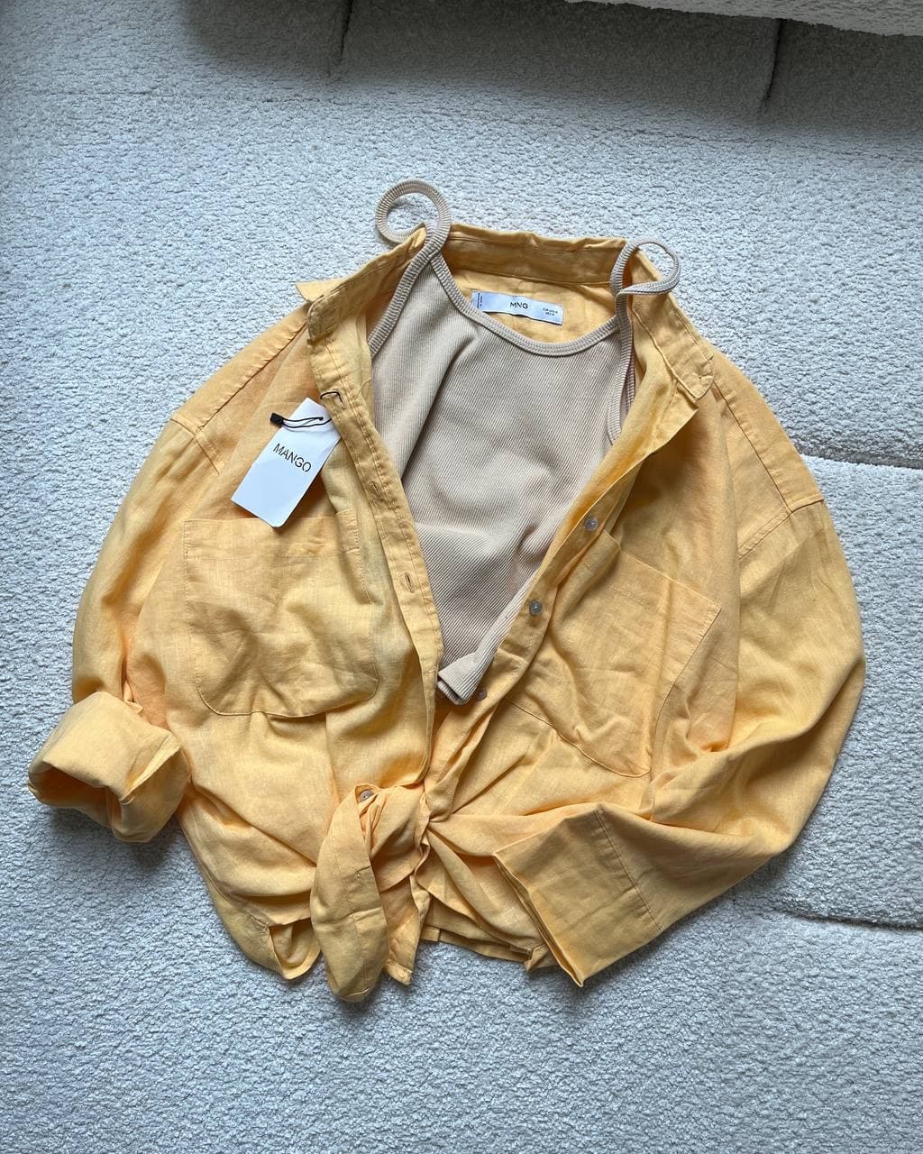 شومیز نخی بهاره🍋 — تصویر ۳