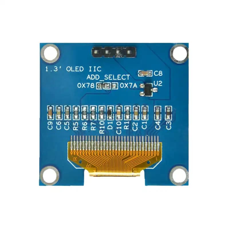 ماژول نمایشگر OLED رنگ آبی 1.3 اینچ با درایور SSD1106 — تصویر ۲