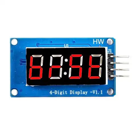 ماژول سون سگمنت چهار رقمی TM1637