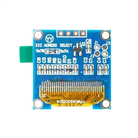 ماژول نمایشگر OLED رنگ آبی 0.96 اینچ با درایور SSD1306 — تصویر ۲