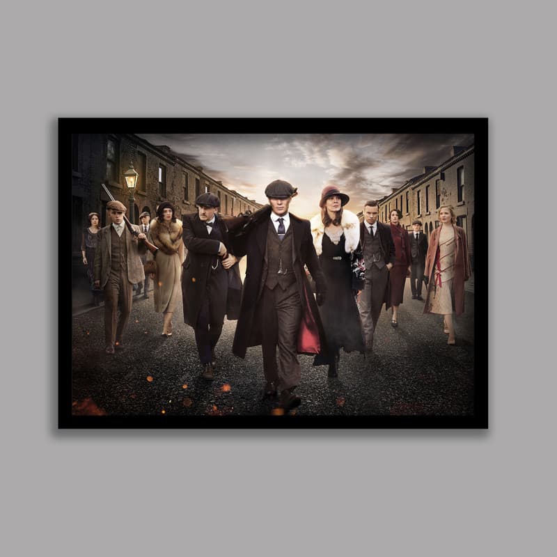 تابلو مدل سریال پیکی بلایندرز Peaky Blinders کد LA-G10378-2
