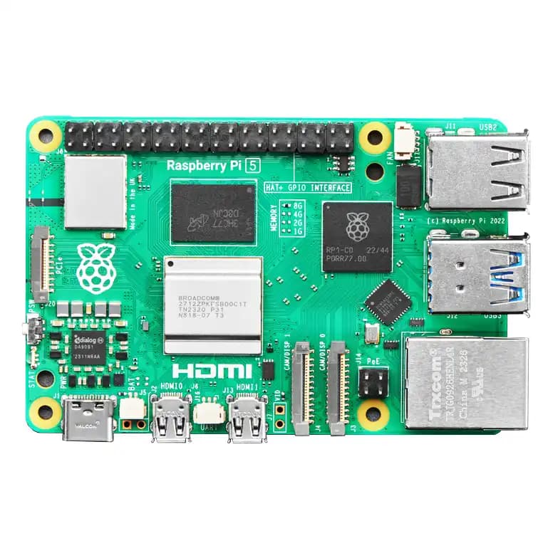 رزبری پای 5 رم 4 گیگ Raspberry Pi 5 4GB RAM (نسخه اورجینال بریتانیایی)