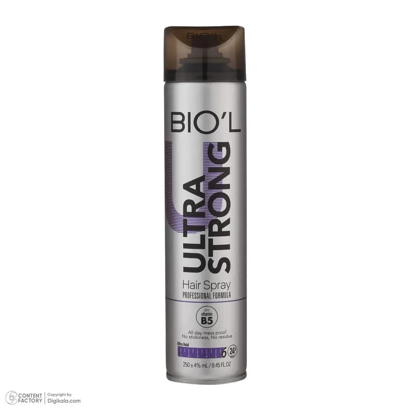 اسپری مو بیول مدل Ultra Strong حجم 250 میلی لیتر — تصویر ۶