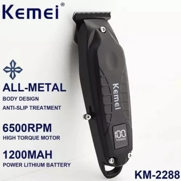 ماشین اصلاح موی سر و صورت کیمی مدل Km-2288 — تصویر ۷