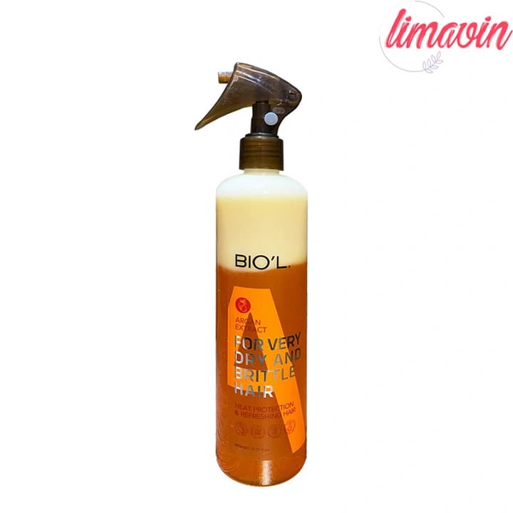 اسپری دوفاز مو بیول مدل argan حجم 450 میلی لیتر