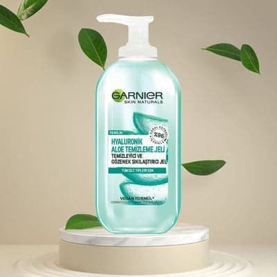 ژل شستشو آلوورائه گارنیر Face Wash Garnier Aleo — تصویر ۴