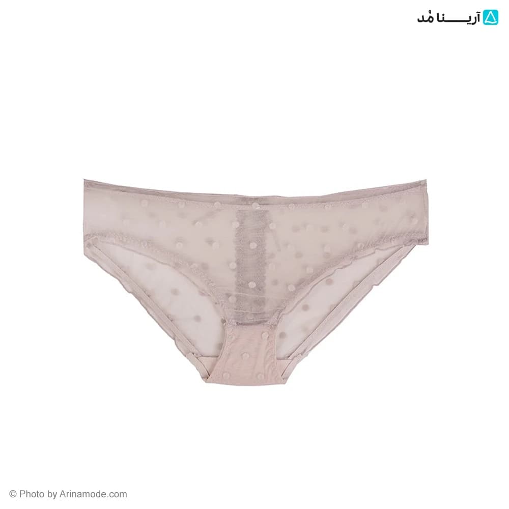 شورت اسلیپ توری فانتزی خالدار — تصویر ۴