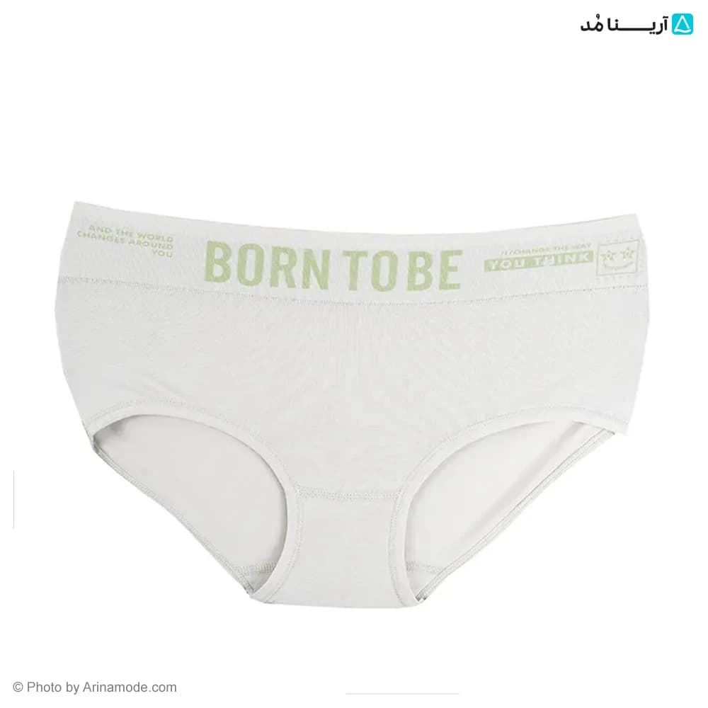 شورت اسلیپ نخی زنانه کمر چاپ BORNTOBE — تصویر ۸