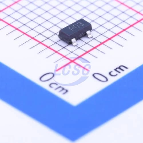 ترانزیستور LZXM61P03FTA ماسفت P Channel پکیج SOT-23-3L