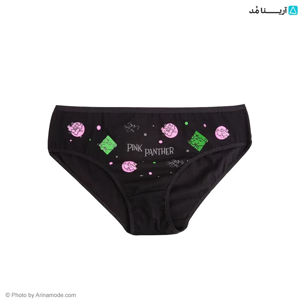 شورت اسلیپ نخی چاپی پلنگ صورتی PINK PANTHER برند فافا — تصویر ۸
