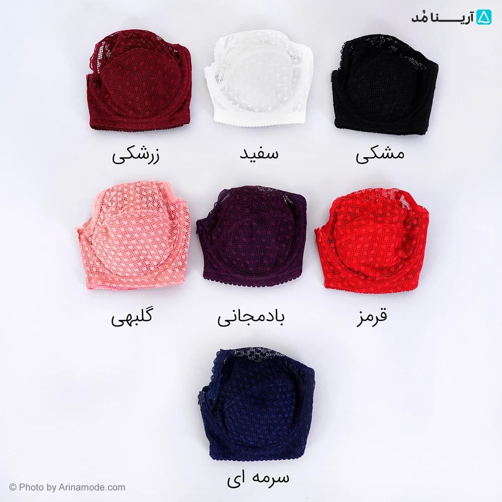 سوتین تمام تور شاخکدار آوینا — تصویر ۷