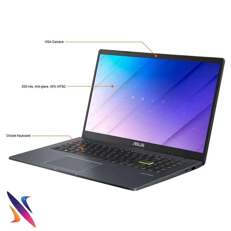 لپ تاپ ایسوس ASUS VivoBook E1504FA R5-7520U 8GB 512GB SSD Radeon Graphics — تصویر ۲