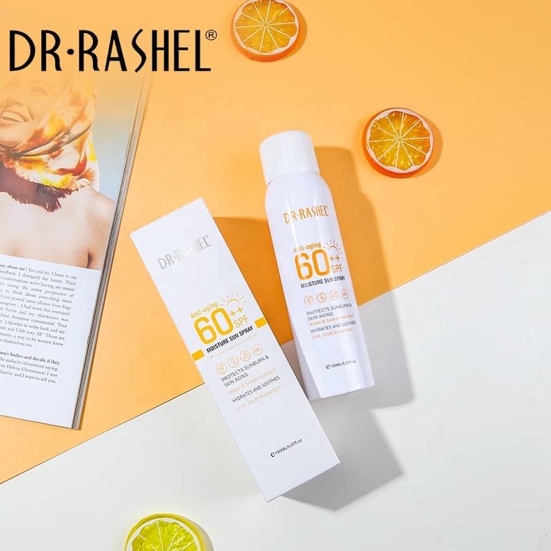 اسپری ضد آفتاب ضدپیری spf60 دکتر راشل 150میل — تصویر ۶