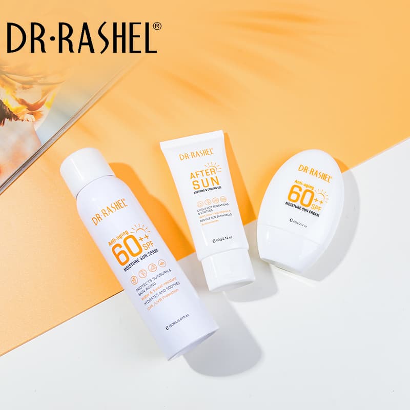 اسپری ضد آفتاب ضدپیری spf60 دکتر راشل 150میل — تصویر ۷