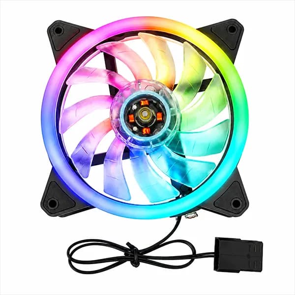 خنک کننده سیستم 12*12 مخصوص بازی RGB مدل JG-SS