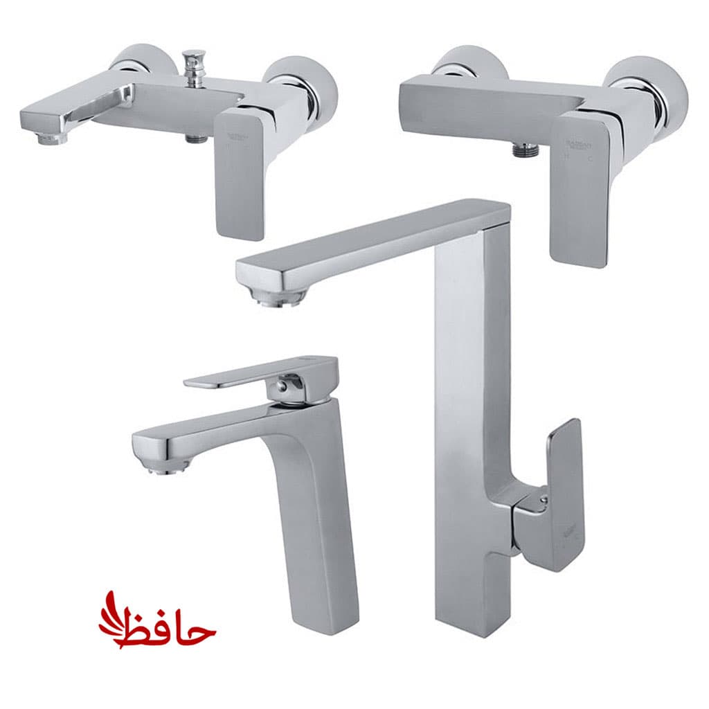 ست شیرالات راسان مدل گارنت کروم