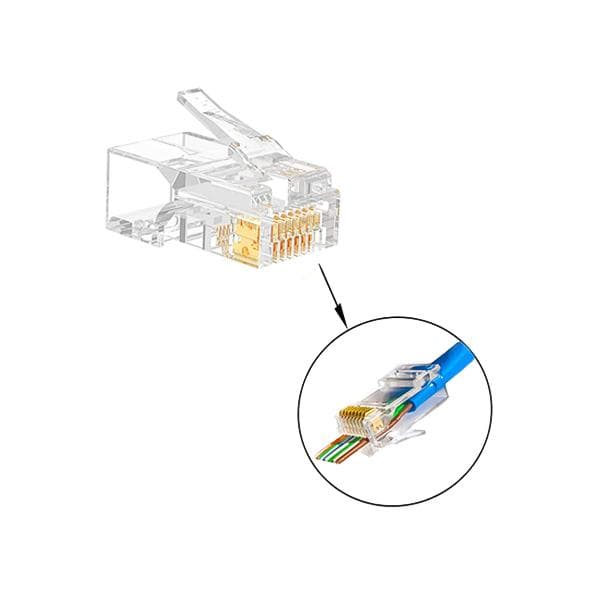 سوکت شبکه AMP OPEN END CAT6