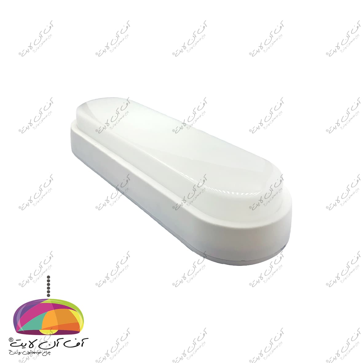 چراغ تونلی 12 وات بیضی زمرد نور