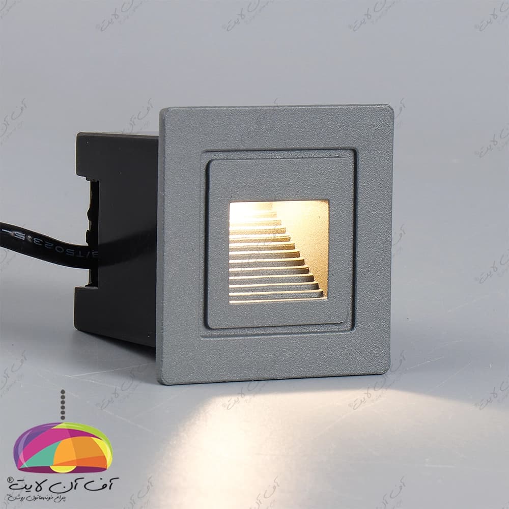چراغ زیر و کنار پله SH-4001-1W شعاع الکتریک — تصویر ۲