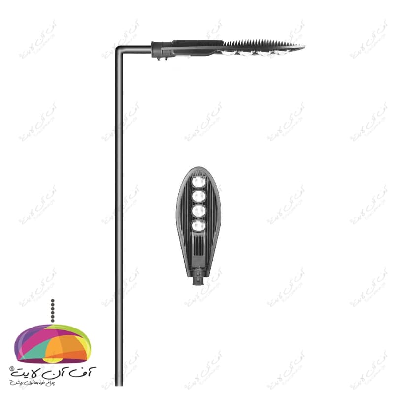 چراغ خیابانیCOB راکتی 200 وات شعاع