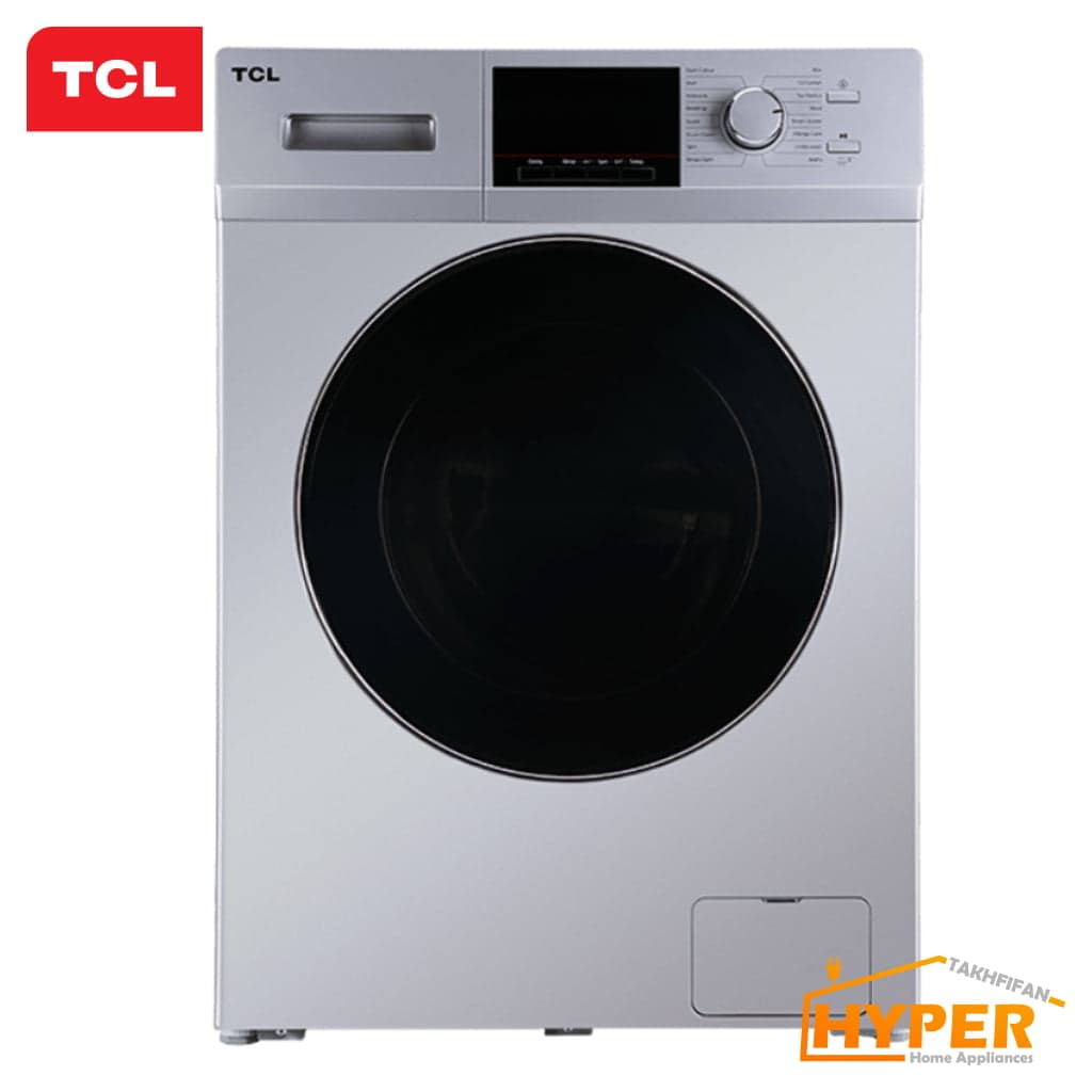 ماشین لباسشویی تی سی ال مدل TWM-804SBI ظرفیت 8 کیلوگرم