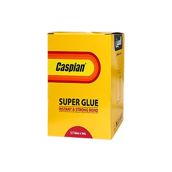 چسب قطره ای 3 گرم کاسپین Super Glue — تصویر ۲