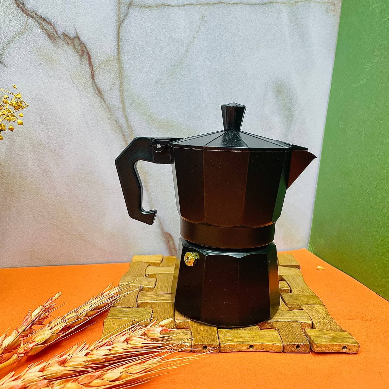 قهوه جوش 3 کاپ مشکیSL27