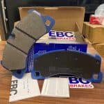 لنت ترمز جلو پورشه کاین EBC انگلیس سری BLUE STUFF سرامیکی — تصویر ۲