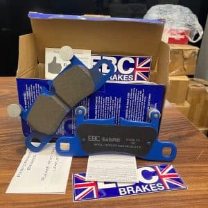 لنت ترمز عقب پورشه کاین EBC انگلیس سری BLUE STUFF سرامیکی