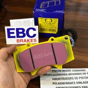 لنت ترمز جلو تویوتا اف جی کروز (FJ cruiser) EBC انگلیس YELLOW STUFF — تصویر ۳
