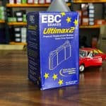 لنت ترمز جلو تویوتا لندکروز سری 200 EBC انگلیس سری GREEN STUFF — تصویر ۳