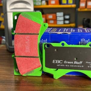 لنت ترمز جلو تویوتا لندکروز سری 200 EBC انگلیس سری GREEN STUFF — تصویر ۲