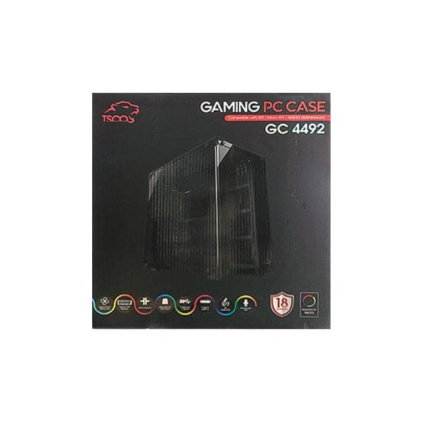 کیس مخصوص بازی RGB تسکو مدل GC-4492 — تصویر ۲
