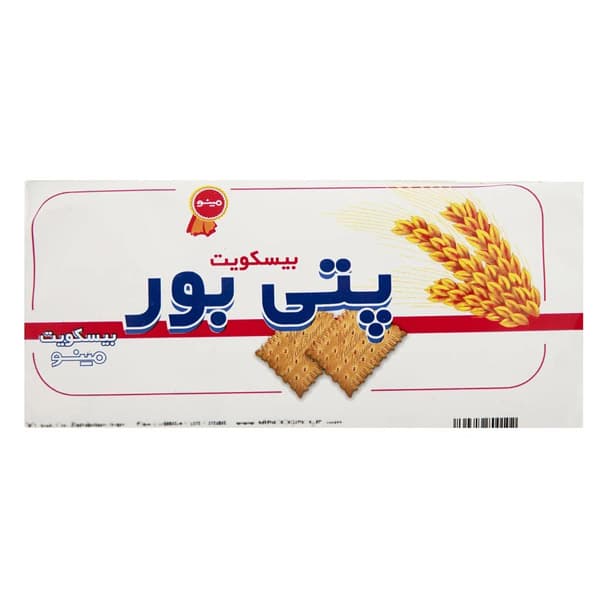 بیسکوئیت پتی بور مینو 38 گرم