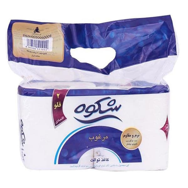 دستمال توالت شکوه