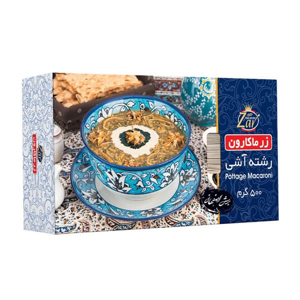 رشته آش قوطی زرماکارون 500 گرمی