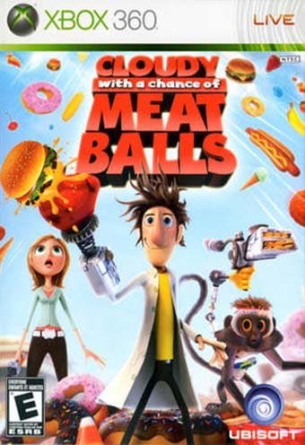 بازی ایکس باکس 360 Cloudy With A Chance Of Meatballs
