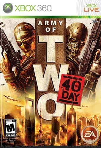 بازی ایکس باکس 360 Army of two II The 40th Day