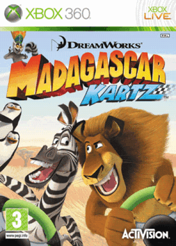بازی ایکس باکس 360 madagascar