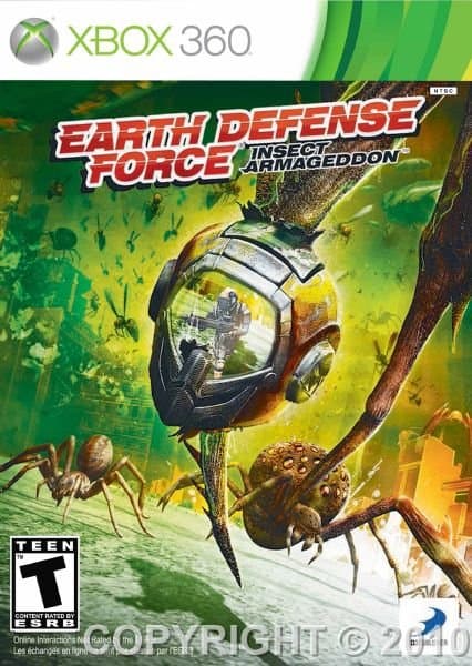 بازی ایکس باکس 360 earth defense force insect armageddon