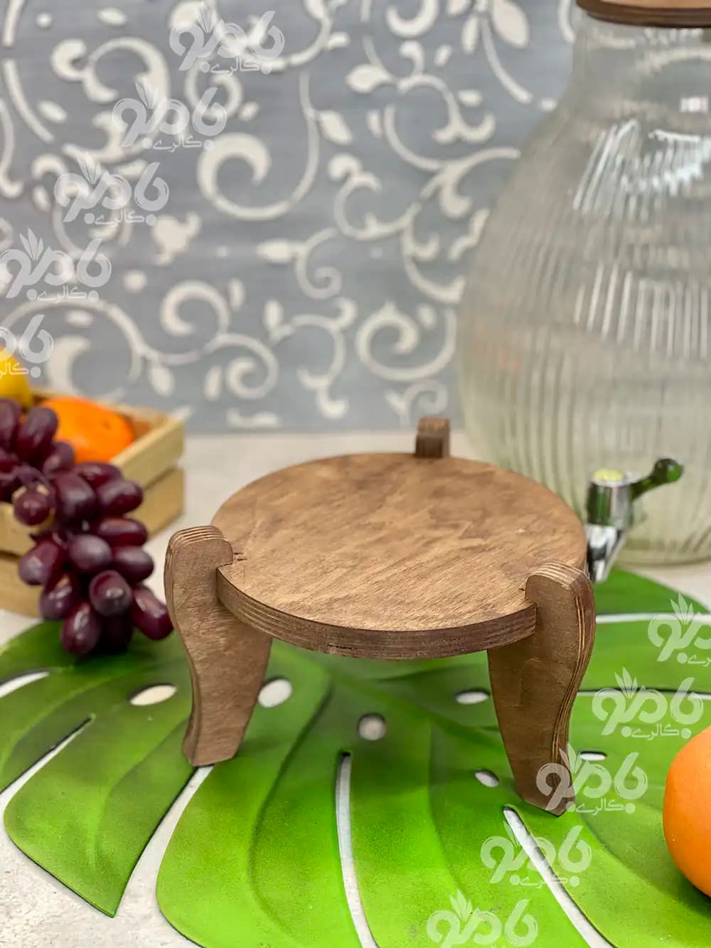 کلمن شیشه ای آدنا چوبی پلای وود — تصویر ۲